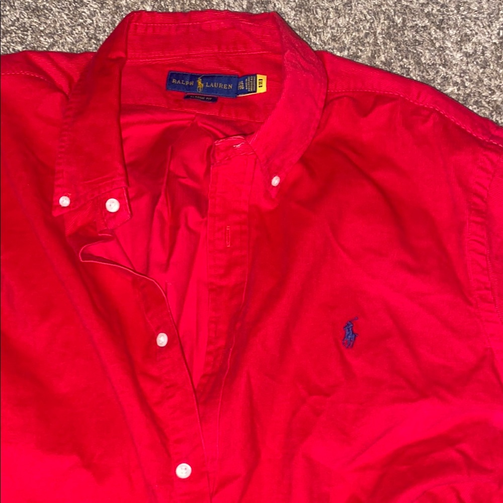 Ralph Lauren Men's Red Shirt